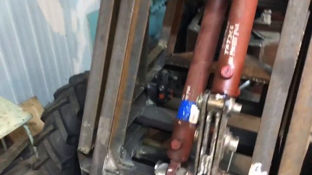 Самодельный Минипогрузчик на гидроходу