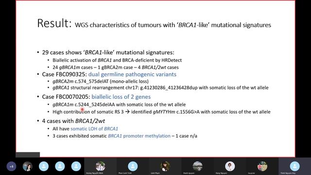 JCS 42: WGS and aetiology of familial breast cancers
