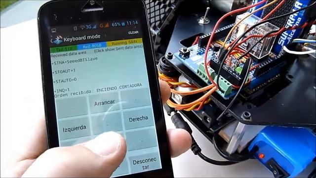 Robot controlado por Bluetooth