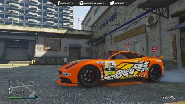 GTA 5 NEW Racecar Dewbauchee Masacro Festive Surprise Christmas DLC! GTA 5 Christmas DLC! GTA V