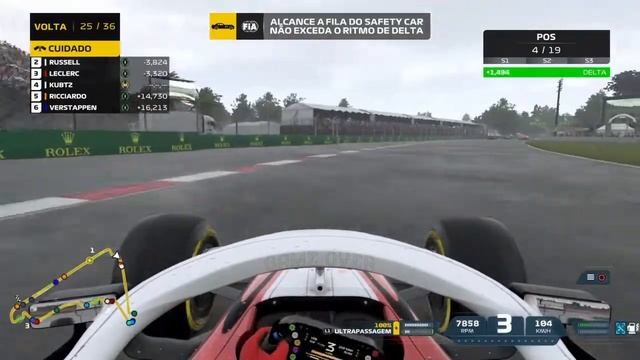 CORRIDA MALUCA! (IA 110% GP México 50%) - F1 2021 My Team Temporada 2 #38 смотреть онлайн