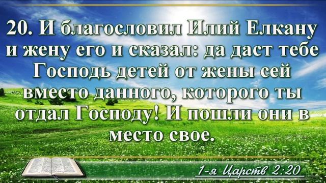 ВидеоБиблия Первая Книга Царств без музыки глава 2 Соколов смотреть онлайн