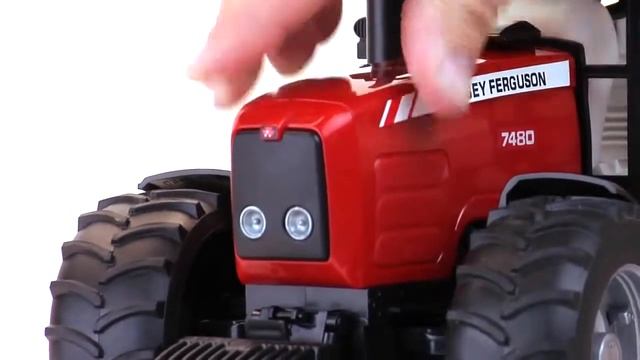 Трактор Massey Ferguson 7480 Tractor #02040 Bruder Toys смотреть онлайн