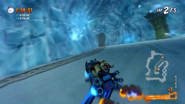 CTR Nitro Fueled - Oxide Time Trial #11: Polar Pass (2:20:97)