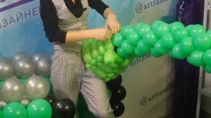 Большой танк из шаров