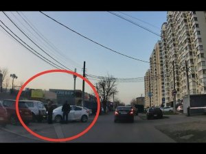 ДТП на ровном месте, Краснодар(ПМР) - 18.03.2024
