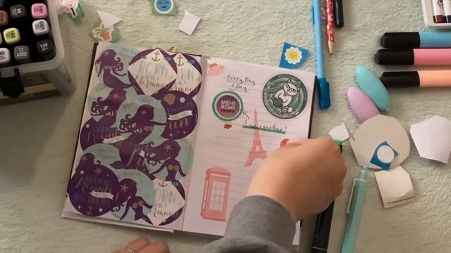Шукаєте як гарно оформити ваш блокнотик? Тоді Вам потрібно це подивитись!🌸☺️ ASMR смотреть онлайн