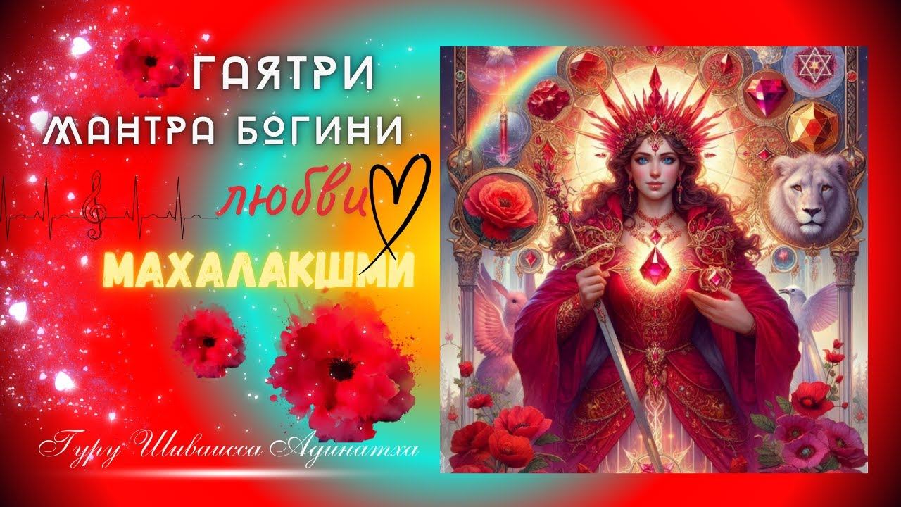 Гаятри мантра богини любви Махалакшми. Гуру Шиваисса Адинатха