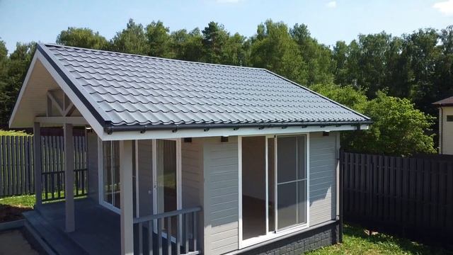 БЕСЕДКА В СКАНДИНАВСКОМ СТИЛЕ! смотреть онлайн