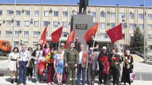 155-летие со дня рождения В.И. Ленина, город Россошь
