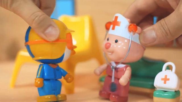 Pororo Toys | #06 To Tell the Truth... | Pororo playing doctor | Pororo's mini world смотреть онлайн