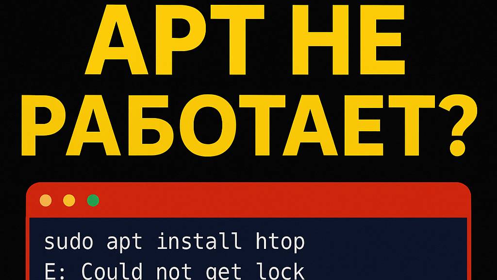 Чиним apt за три минуты