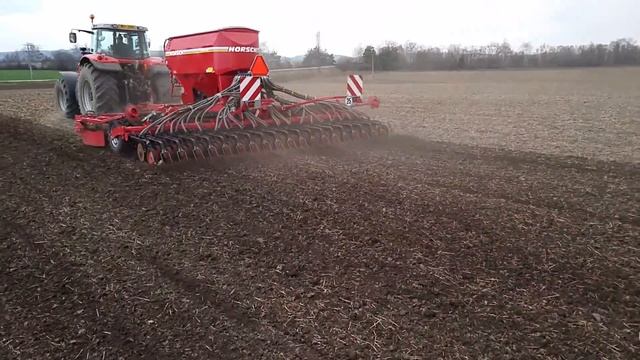 HORSCH Pronto 6 DC - výsev j ječmene bez přípravy do půdy hluboko prokypřené a urovnané na podzim смотреть онлайн