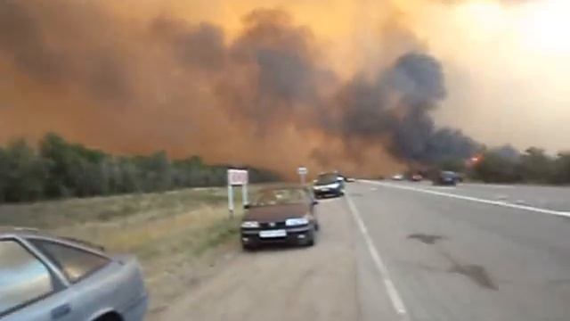 Горит лес, аулиекольская трасса, 1 км смотреть онлайн
