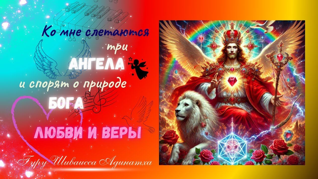 Ко мне слетаются три Ангела и спорят о природе Бога, Любви и Веры. Гуру Шиваисса Адинатха