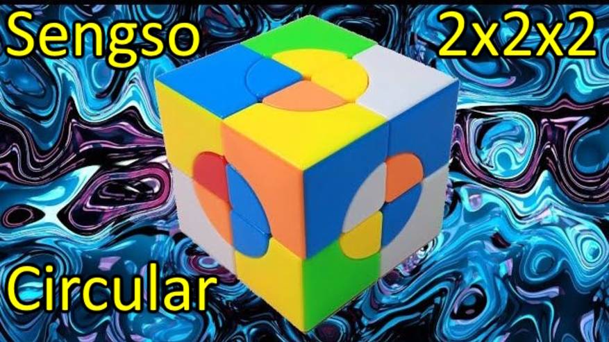 Как собрать Циркулярный куб 2х2х2, Sengso Circular 2x2x2, how to solve crazy cube смотреть онлайн