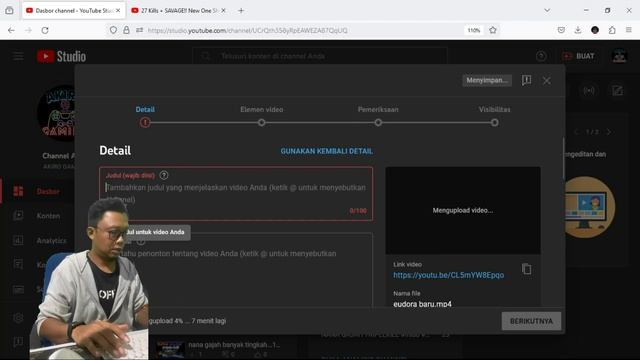 PEMBUKTIAN ‼️ MENAMBAH 1000 SUBSCRIBER bagi YOUTUBER PEMULA [2024] - AKIRO GAMING