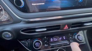 Звук при включении кондиционера Hyundai Sonata dn8