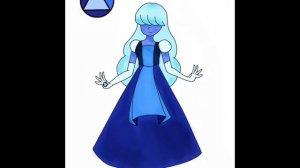 Mini-Speedpaint | Sapphire | Steven Universe