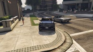 GTA-5: Бомж с дробовиком пикапит тёлку