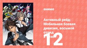 Активный рейд: Мобильная боевая дивизия, восьмой отряд 2 сезон 12 серия (аниме-сериал, 2016)