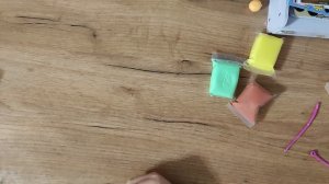 лепим фрукты из воздушного пластилина ❣️
