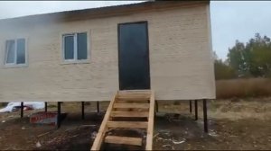 Бытовка большая для дачи шириной 3 м | «ПромСнаб»