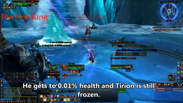 WORLD OF WARCRAFT - ICC 10 Lich King Kill Glitch смотреть онлайн