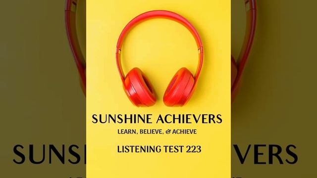 FULL LISTENING TEST 222