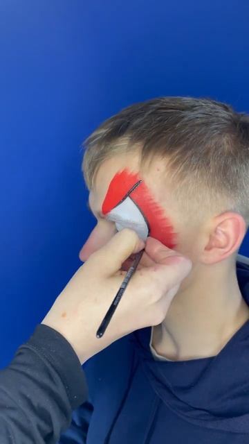 Spider-Man facepaint tutorial with me! #tutorial смотреть онлайн