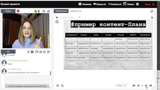 Контент План