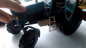 Трактор беларус МТЗ-82. модель своими руками/Tractor Belarus MTZ-82. model with your own hands