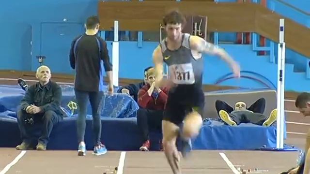 Довжина (чоловіки). Командний чемпіонат України-2017 у приміщенні з легкої атлетики смотреть онлайн