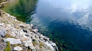 Берег Байкала около КБЖД.