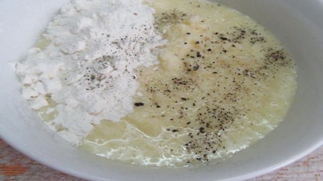 Фаршированные картофельные блинчики