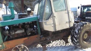 Гусеничный Т-150 а стал на колёса