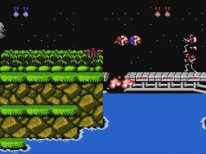 TAS, (NES) Contra -＂2 players, low%＂ in 08m 49.36s by Mars608 & aiqiyou