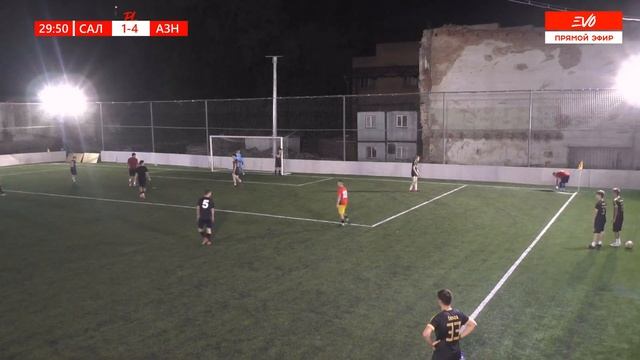 Салют - Азнавур | 16 тур EVO Пятая Лига | Прямая трансляция смотреть онлайн