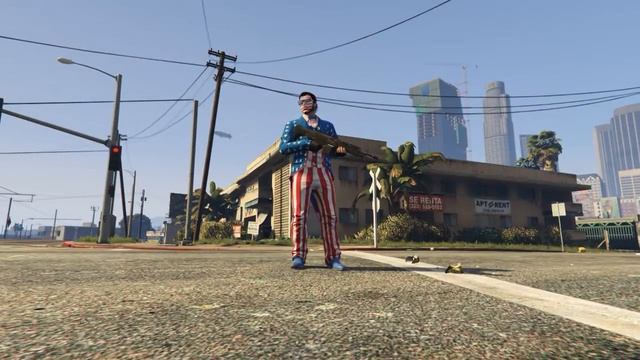 GTA V Director Mode: Stars & Stripes (Using Rockstar Editor)