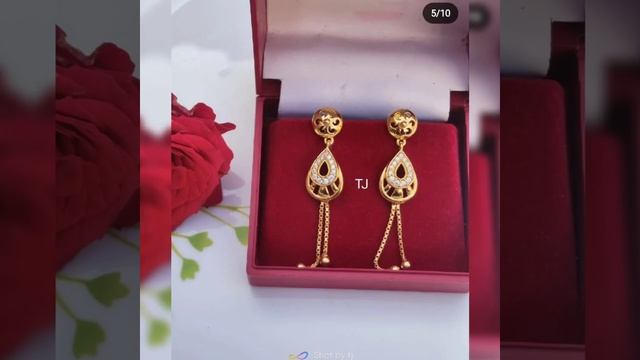 tulasi92.5silverjewellery new earring designs смотреть онлайн