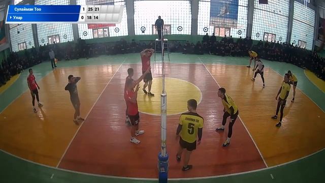 Чемпионат Кыргызстана по волейболу. Улар vs Сулайман Тоо смотреть онлайн