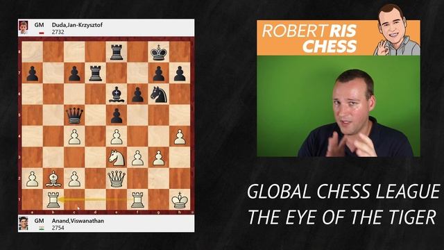 The Start of Gobal Chess League  - Anand Viswanathan vs. Jan-Krzysztof Duda