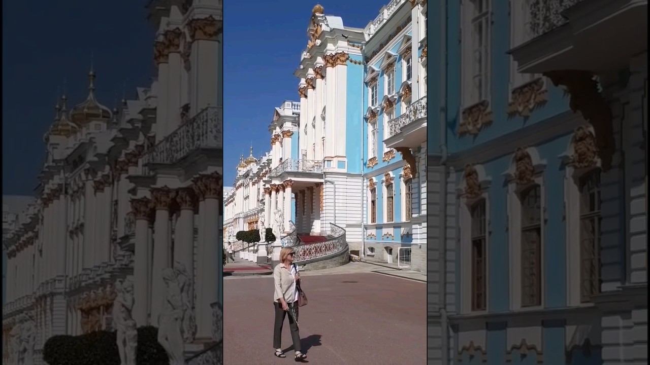 Показываю екатерининский дворец в Пушкине  #shorts #дворец #питер #рустин #царскоесело #экскурсия