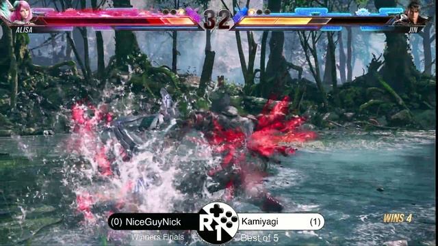 Round 1 50 | NiceGuyNick (Kuma) vs. KamiYagi (Jin) | Tekken 8 Winner's Finals смотреть онлайн