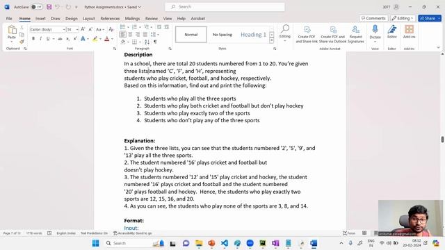 Python Class-12 : Difference b/w collections, type casting. program execution flow,  python comment