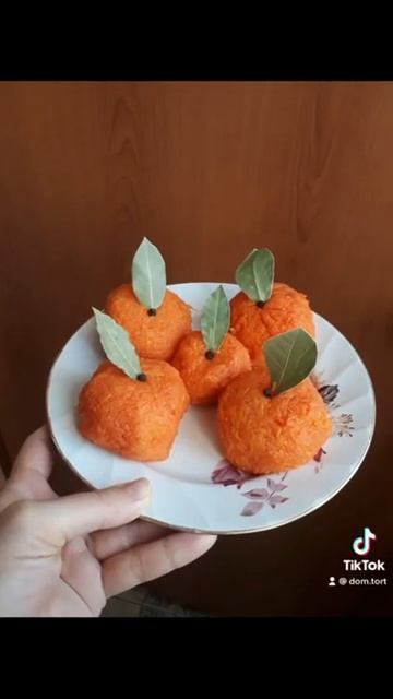 МАНДАРИНКИ.Красивая закуска на праздничный стол смотреть онлайн