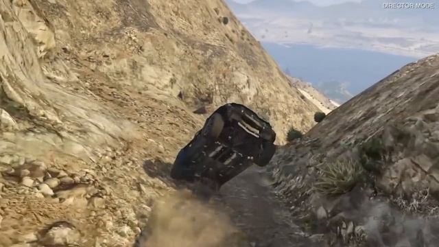 Grand Theft Auto 5 - Driving More Random Cars Off Mt Chiliad (GTA 5) смотреть онлайн