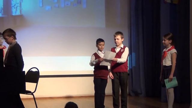 Детский спектакль в Школе №158 смотреть онлайн