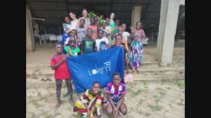 Мастер-класс компании Лоретт в Кот-д'Ивуаре