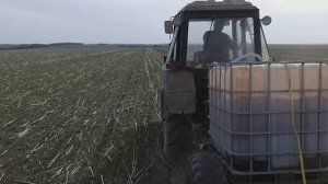 Вносим КАС сеялкой 5.03.20г.